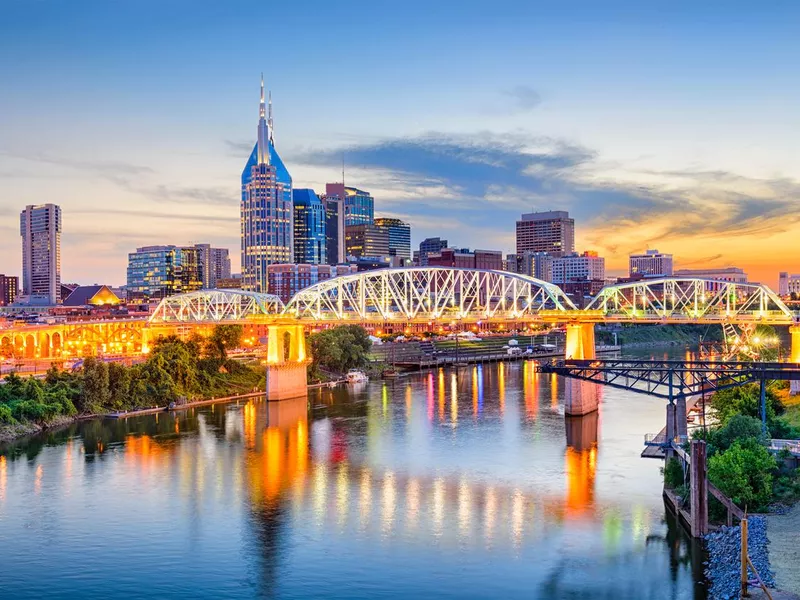 Nashville, Tennessee, skyline