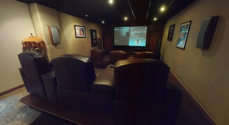 The home theater