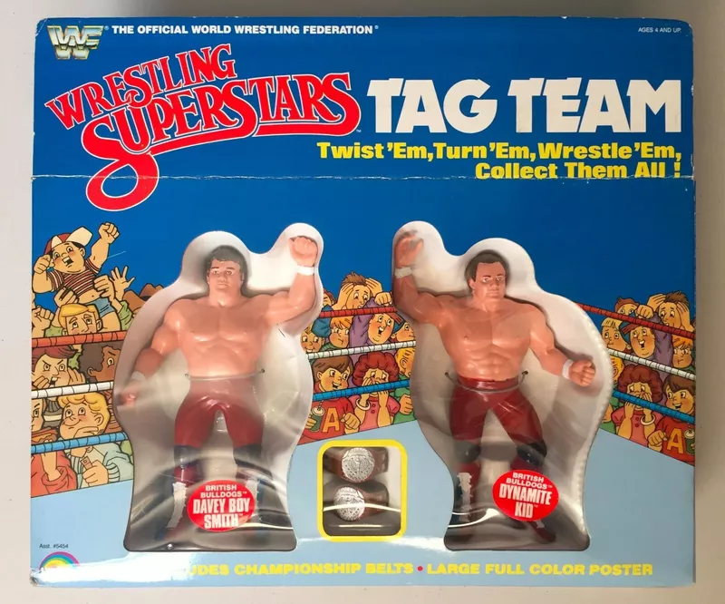 British Bulldogs LJN Tag Team Set