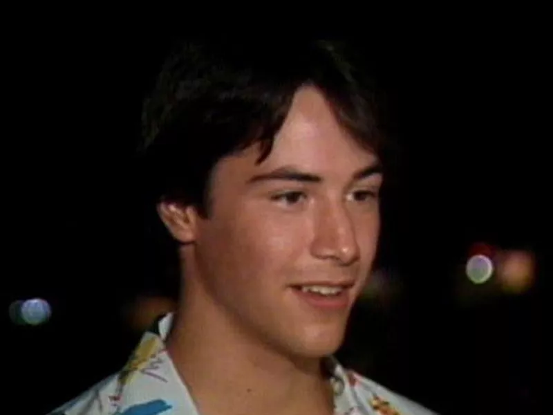 Young Keanu Reeves