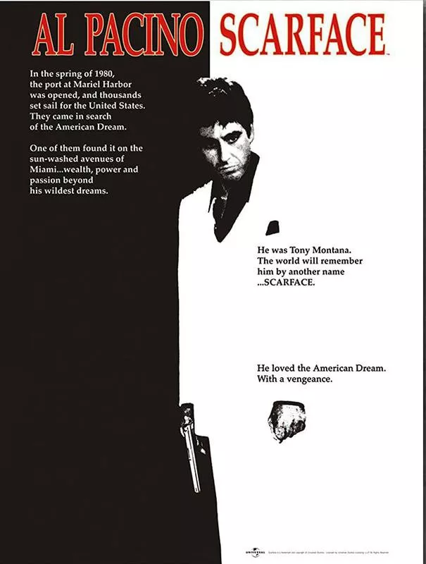 Scarface movie poster