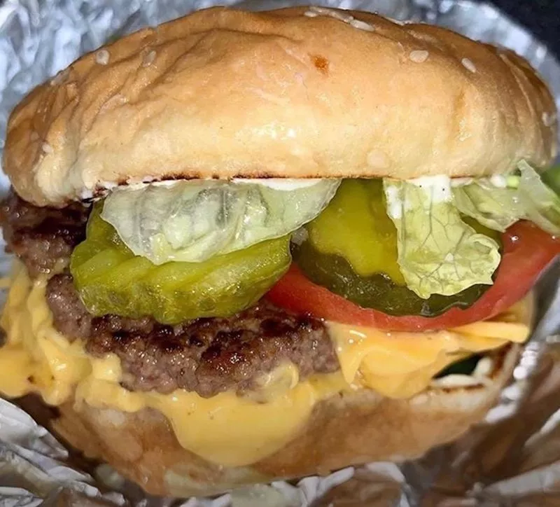 Five Guys burger