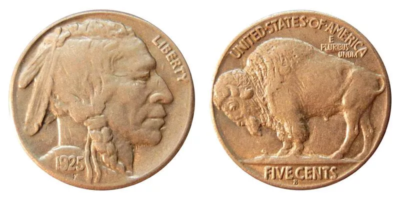 1925 S Buffalo Nickel