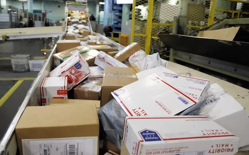 Post office sorting machines