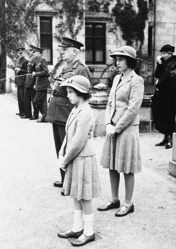 Princess Elizabeth and Princess Margaret