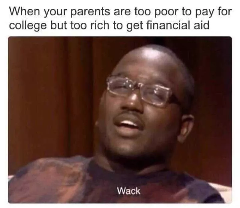 Financial aid problems