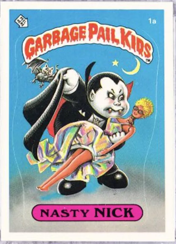 Nasty Nick Garbage Pail Kids card