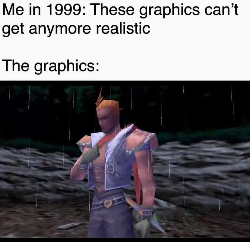 old video game graphics