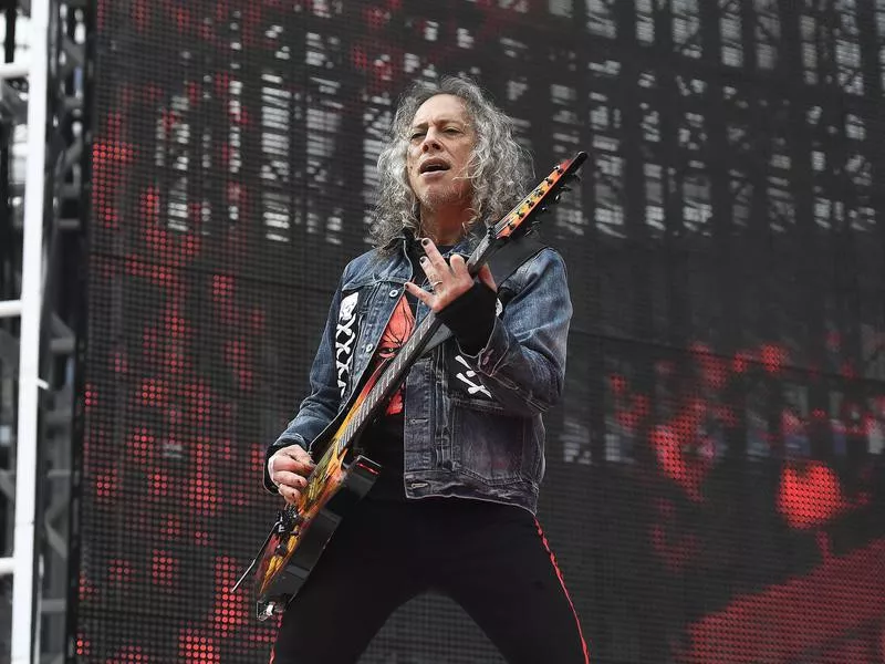 Kirk Hammett in 2019