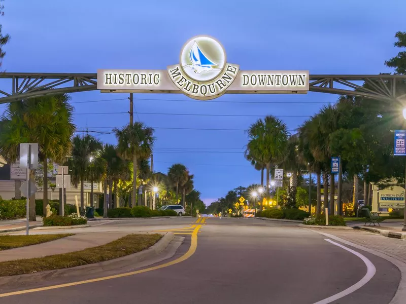 Historic Downtown Melbourne Florida