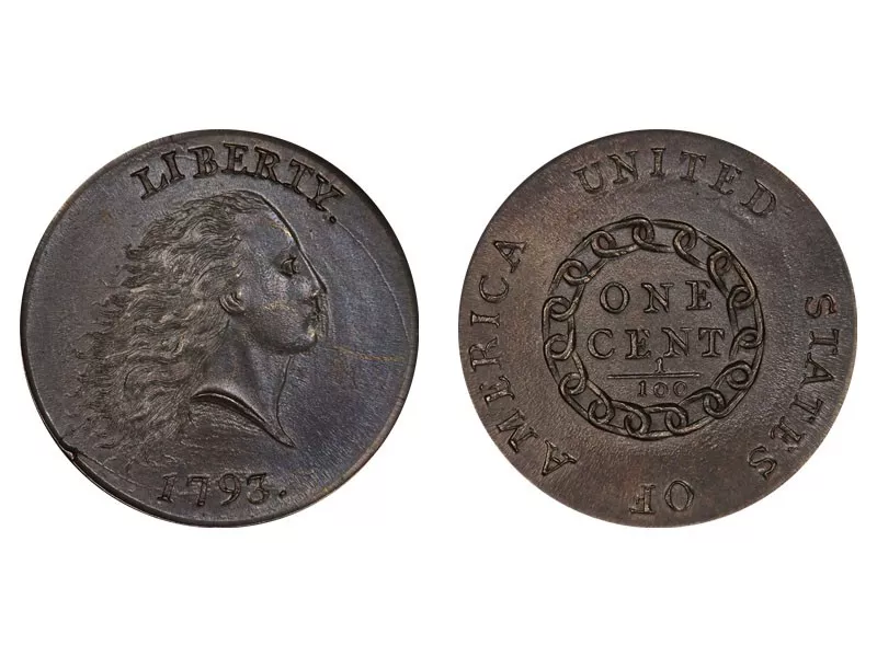 1793 Chain Cent