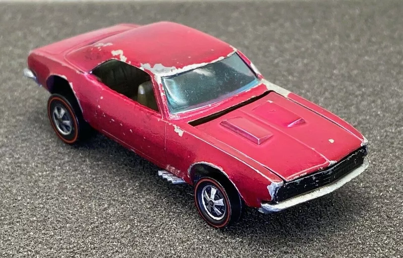 Creamy Pink 1968 Camaro Hot Wheels