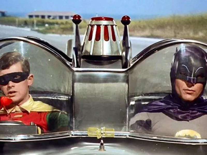 Adam West and Burt Ward