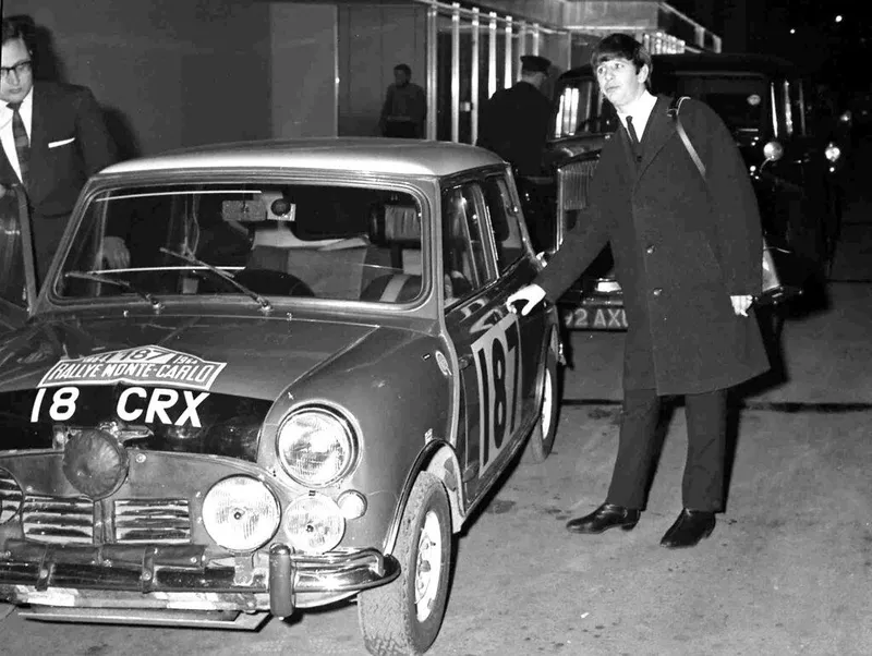 Ringo Starr and his car