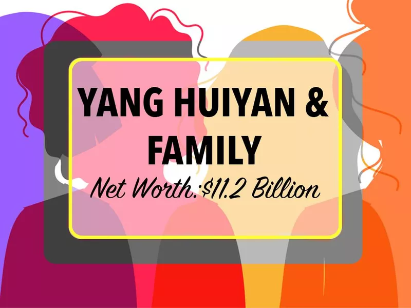 Yang Huiyan & family net worth