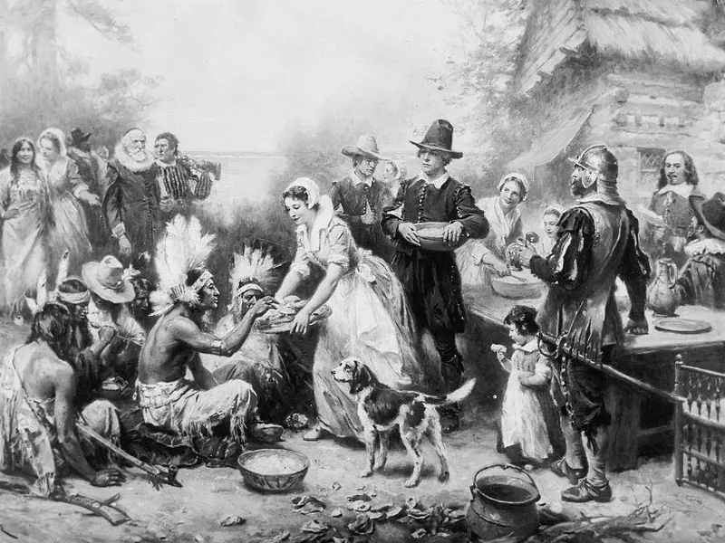 The first Thanksgiving