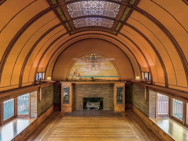 Children's room in Frank Lloyd Wright's house