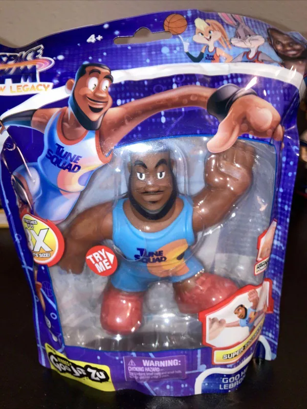 Heroes of Goo Jit Zu Space Jam a New Legacy LeBron James Stretch Toy