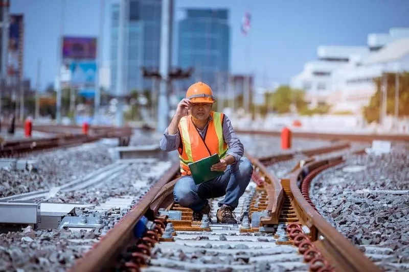 Railroad switch operator