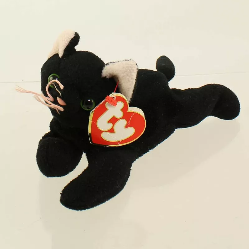 Zip the Black Cat Beanie Baby