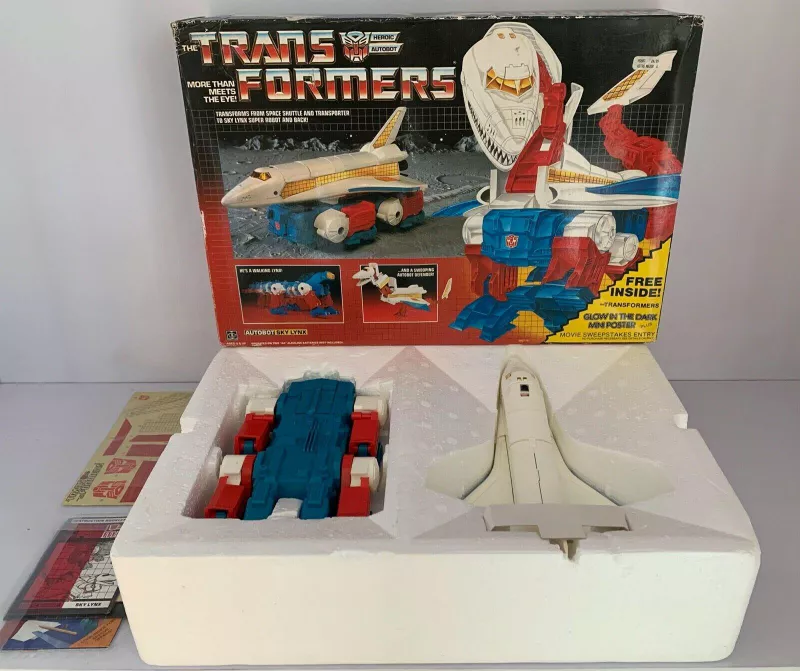 1986 Transformer G1 Hasbro Autobot Sky Lynx