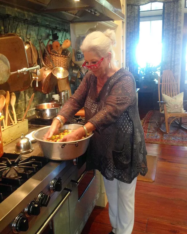 Paula Deen cooking