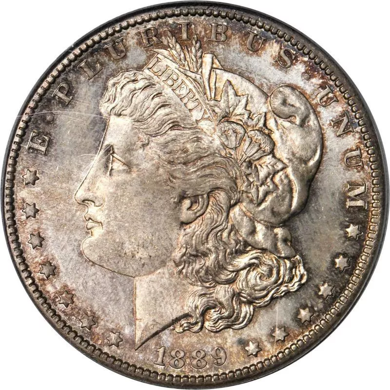 1889-CC Morgan Silver Dollar