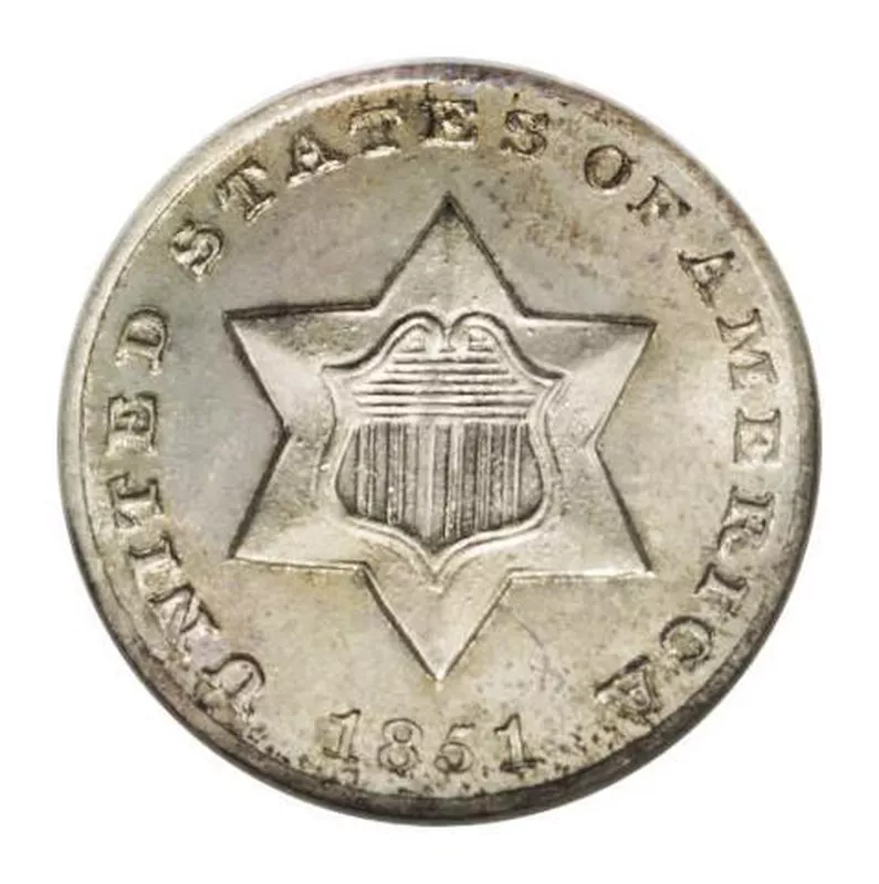 Trime or Three-Cent Silver