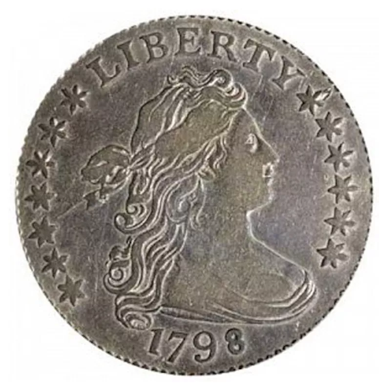 1798 Small 8 Draped Bust Dime