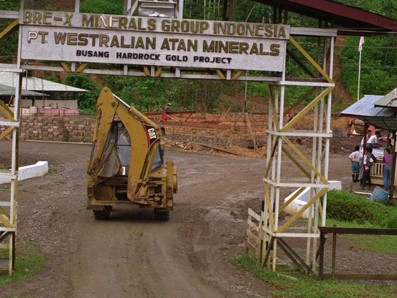 Bre-X Mine Entrance