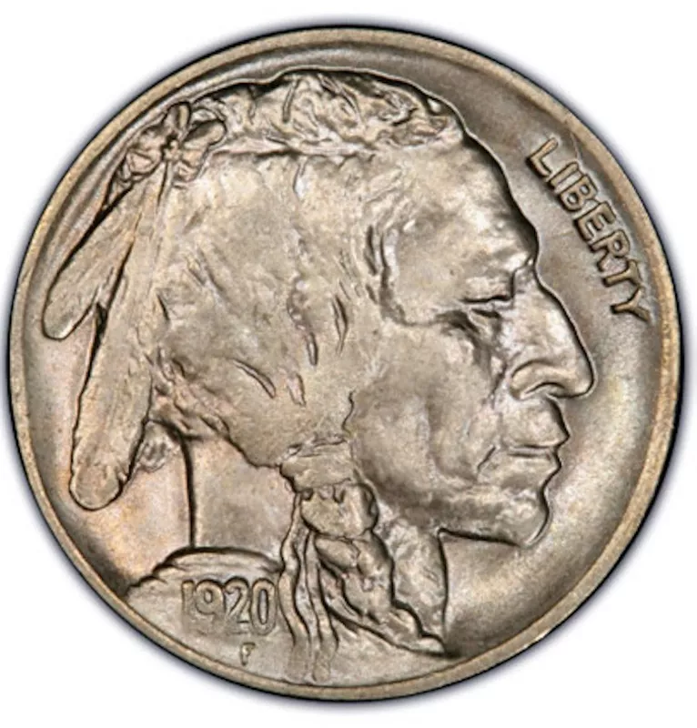 1920-D Regular Strike Buffalo Nickel