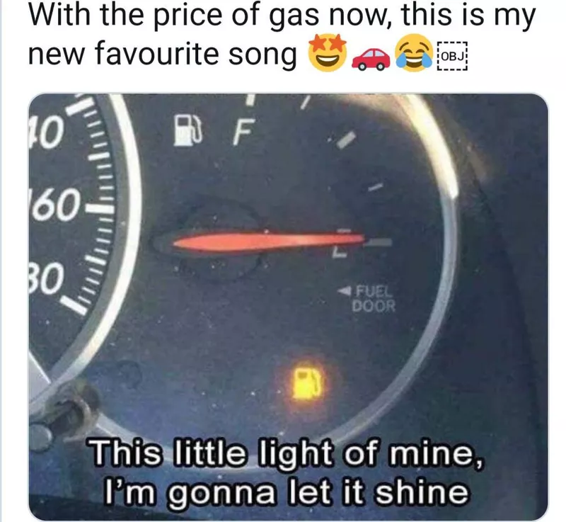 Empty tank