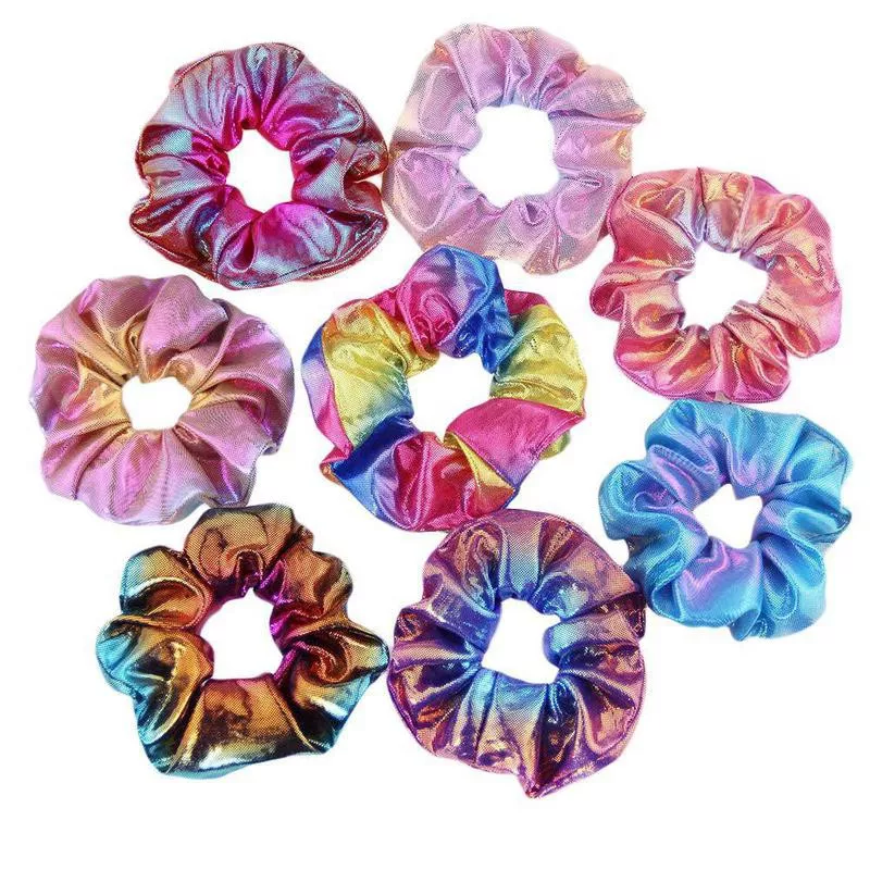 Miuance 24 Pack 8 Colors Hair Scrunchies