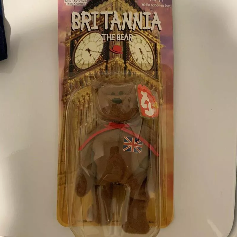 McDonald's Ty Britannia Beanie Baby