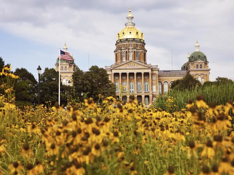 State Capitol Building in Des Moines