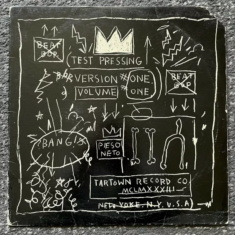 Jean-Michel Basquiat cover art for 