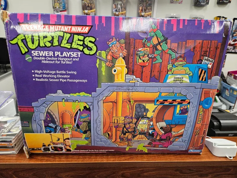 Ninja Turtles playset