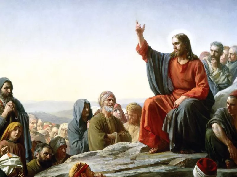 The Sermon on the Mount Carl Bloch, 1890