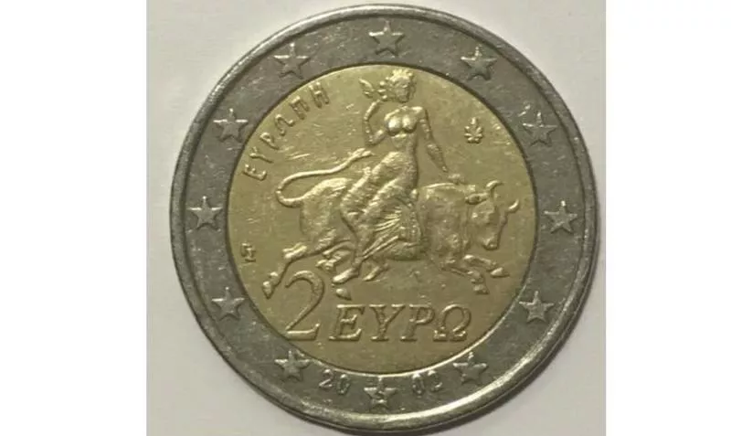 2002 Greek 2 Euro