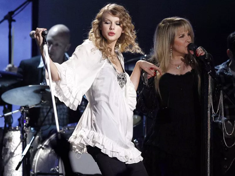 Taylor Swift and Stevie Nicks