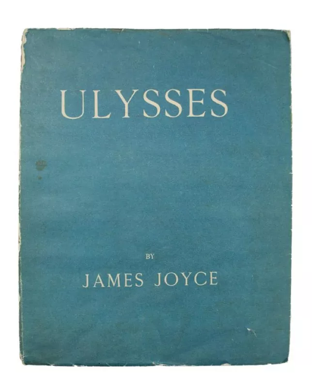 James Joyce Autographed First Edition of ‘Ulysses’