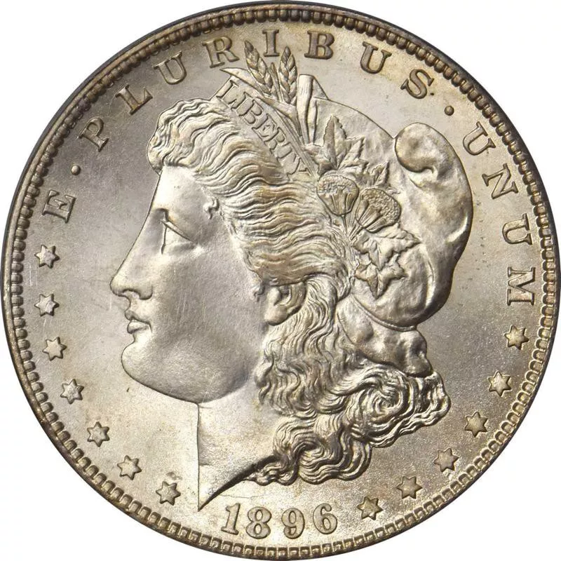 1896-S Morgan Silver Dollar