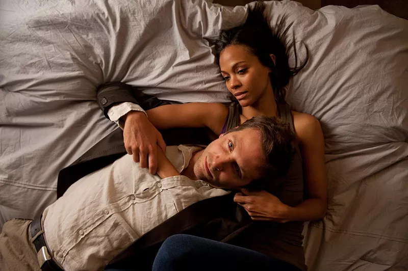 Bradley Cooper and Zoe Saldana