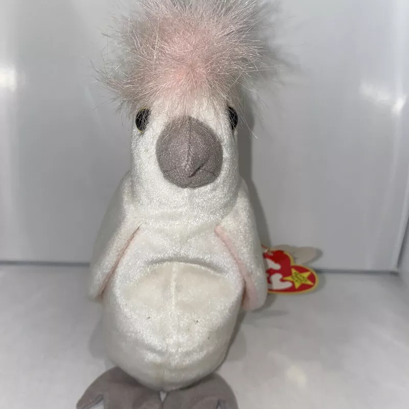 Kuku the Cockatoo Beanie Baby