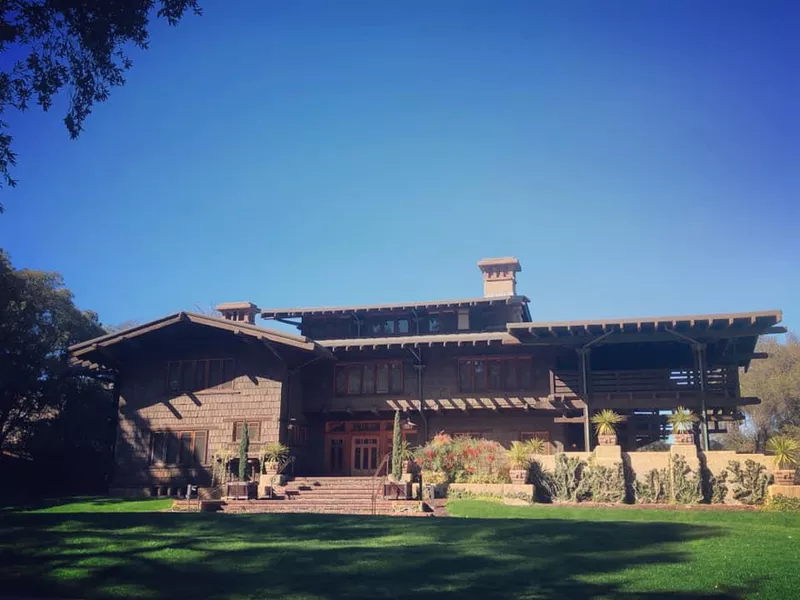 The Gamble House in Pasadena