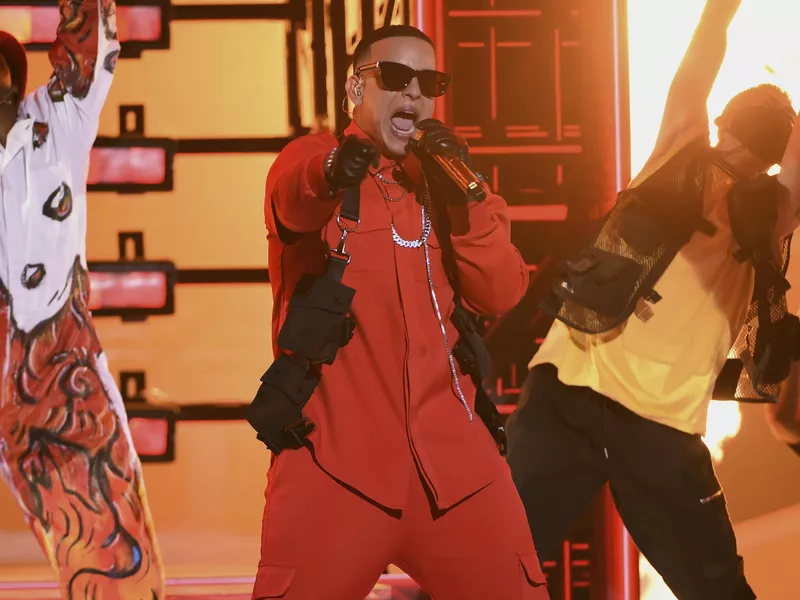 Daddy Yankee performs at Latin American Music Awards