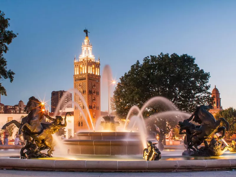 Kansas City Missouri Fountain at Country Club Plaza