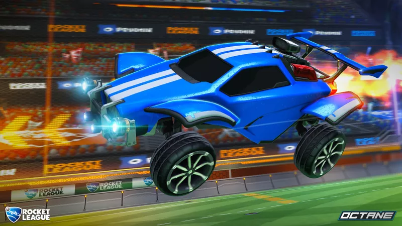 Inspiration for 2019 Rocket League Blue Octane HW Game Over=