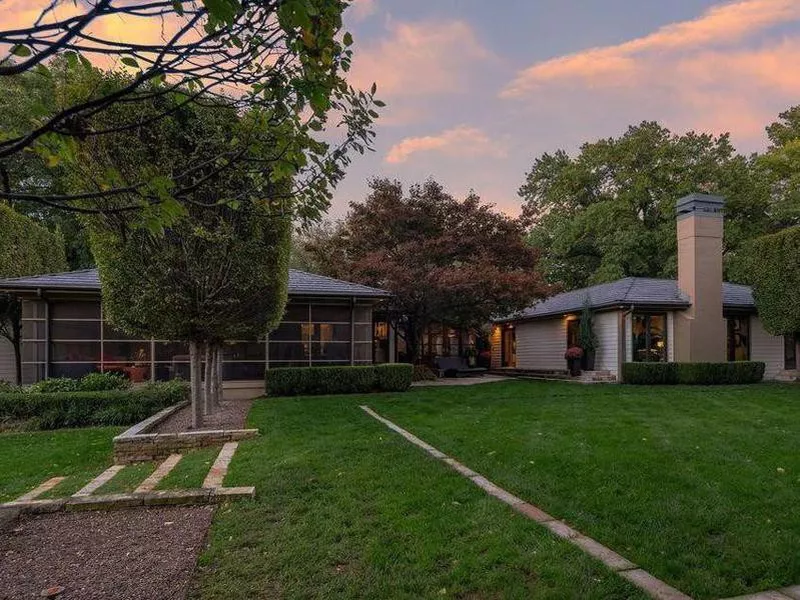 Patrick Mahomes' yard in Kansas City