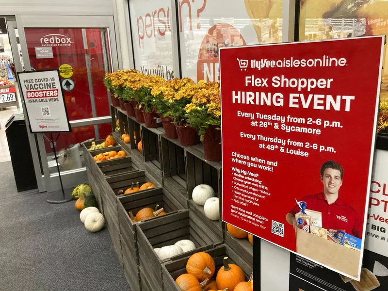 Hy-Vee signs